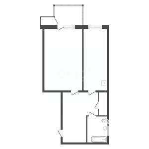 1-к квартира, вторичка, 48м2, 20/25 этаж