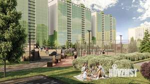 1-к квартира, вторичка, 43м2, 16/19 этаж