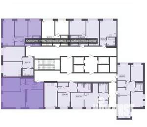 3-к квартира, вторичка, 63м2, 6/17 этаж