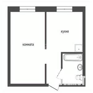 1-к квартира, вторичка, 31м2, 1/5 этаж