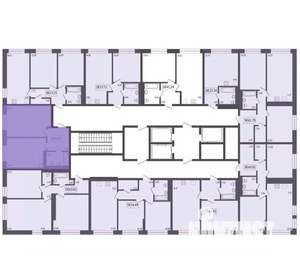 2-к квартира, вторичка, 47м2, 5/17 этаж