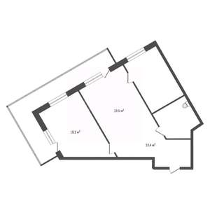 3-к квартира, вторичка, 83м2, 2/6 этаж