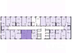 2-к квартира, вторичка, 39м2, 3/17 этаж