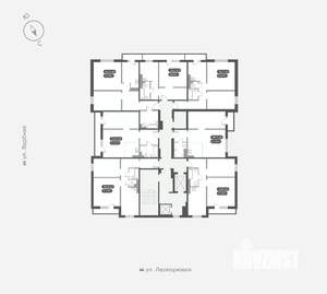 2-к квартира, вторичка, 55м2, 10/17 этаж