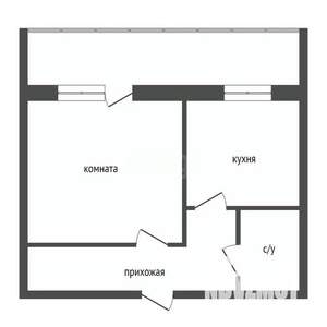 1-к квартира, вторичка, 35м2, 8/16 этаж