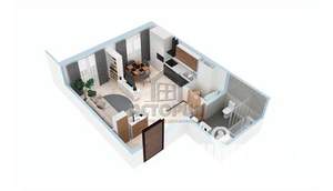 1-к квартира, вторичка, 38м2, 13/18 этаж