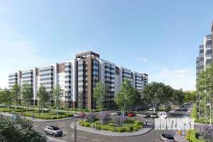 1-к квартира, строящийся дом, 40м2, 1/9 этаж