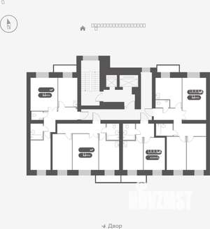 2-к квартира, вторичка, 59м2, 4/15 этаж