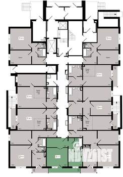 1-к квартира, вторичка, 42м2, 1/17 этаж