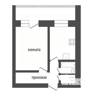 1-к квартира, вторичка, 36м2, 7/11 этаж