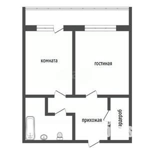 2-к квартира, вторичка, 64м2, 13/17 этаж
