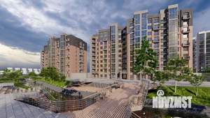 3-к квартира, строящийся дом, 73м2, 14/17 этаж