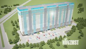 3-к квартира, строящийся дом, 56м2, 3/24 этаж
