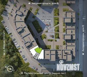 2-к квартира, вторичка, 61м2, 2/15 этаж