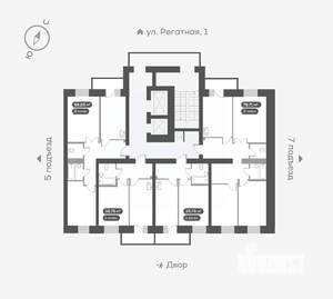 1-к квартира, вторичка, 36м2, 11/16 этаж