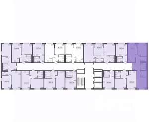 3-к квартира, вторичка, 65м2, 5/17 этаж