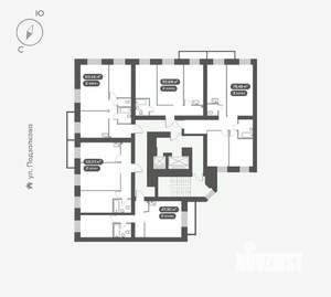 3-к квартира, вторичка, 76м2, 13/16 этаж