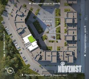 2-к квартира, вторичка, 65м2, 2/15 этаж