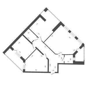 3-к квартира, вторичка, 139м2, 3/11 этаж