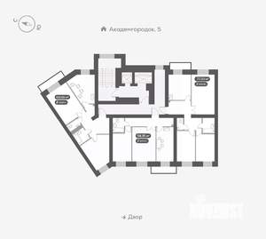 2-к квартира, вторичка, 58м2, 5/15 этаж