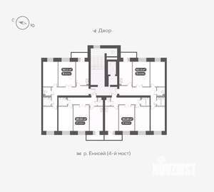 2-к квартира, вторичка, 61м2, 9/13 этаж