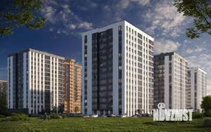 3-к квартира, строящийся дом, 73м2, 3/16 этаж