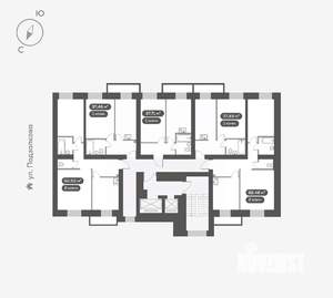 2-к квартира, вторичка, 62м2, 11/16 этаж