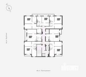 2-к квартира, вторичка, 53м2, 6/17 этаж