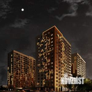 2-к квартира, строящийся дом, 31м2, 3/17 этаж