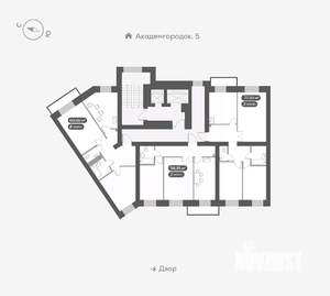 2-к квартира, вторичка, 58м2, 15/15 этаж