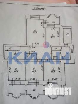 4-к квартира, вторичка, 157м2, 6/9 этаж