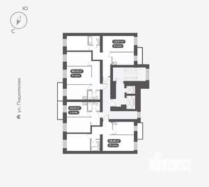 2-к квартира, вторичка, 58м2, 6/16 этаж