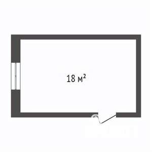 Студия квартира, вторичка, 18м2, 4/5 этаж