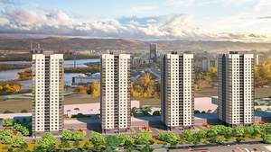2-к квартира, вторичка, 57м2, 18/25 этаж
