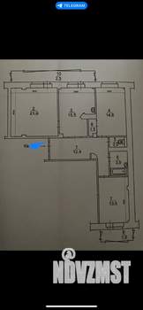 3-к квартира, вторичка, 85м2, 6/10 этаж