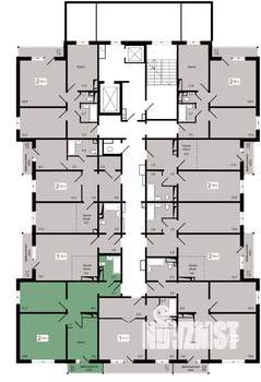 2-к квартира, вторичка, 58м2, 14/17 этаж