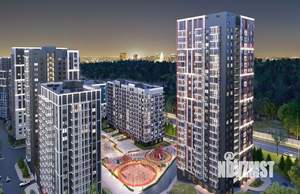 3-к квартира, строящийся дом, 77м2, 11/12 этаж
