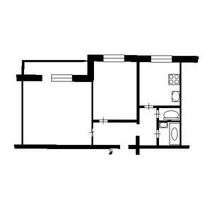 2-к квартира, вторичка, 50м2, 5/10 этаж