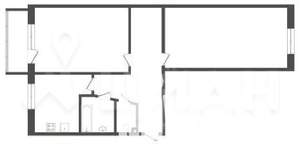 2-к квартира, вторичка, 49м2, 3/5 этаж