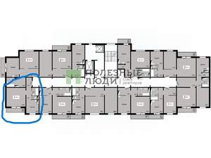 1-к квартира, вторичка, 37м2, 12/14 этаж