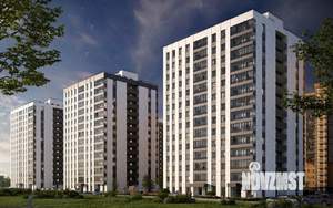 3-к квартира, строящийся дом, 73м2, 2/16 этаж