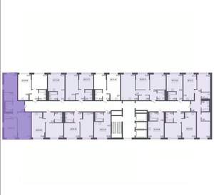 3-к квартира, вторичка, 65м2, 15/17 этаж