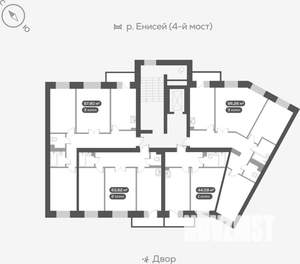 1-к квартира, вторичка, 44м2, 7/15 этаж