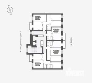 3-к квартира, вторичка, 82м2, 8/14 этаж