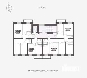 2-к квартира, вторичка, 59м2, 4/15 этаж