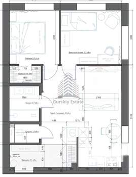2-к квартира, вторичка, 59м2, 4/16 этаж