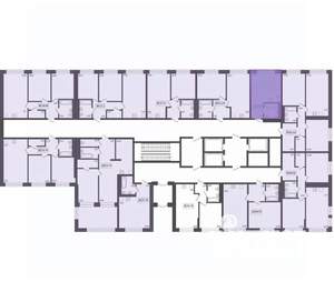 1-к квартира, вторичка, 23м2, 11/17 этаж