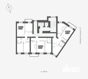 2-к квартира, вторичка, 69м2, 10/15 этаж