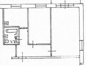 2-к квартира, вторичка, 43м2, 2/5 этаж