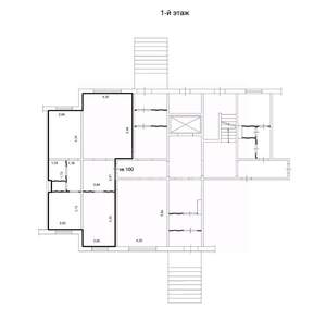 4-к квартира, вторичка, 99м2, 1/10 этаж